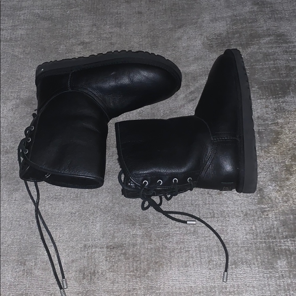 SALE!! Brand NEW! All Black UGG boots! Perfect for winter! - Picture 2 of 4